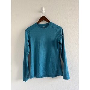 REI Co-op Active Outdoor Shirt Size S Teal Blue Moisture Wicking Gorpcore Hiking